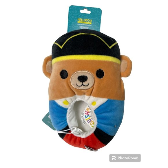 Kids Size 11-12, ORIGINAL SQUISHMALLOWS Nutcracker Bear House Slippers - Picture 1 of 4